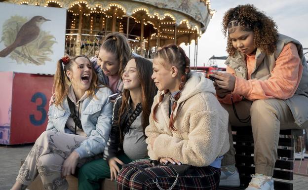 Las chicas protagonistas de 'La Maternal'.