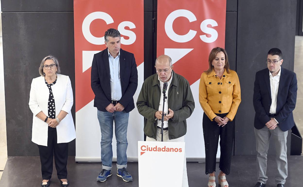 Francisco Igea, procurador de Ciudadanos en las Cortes de Castilla y León. 