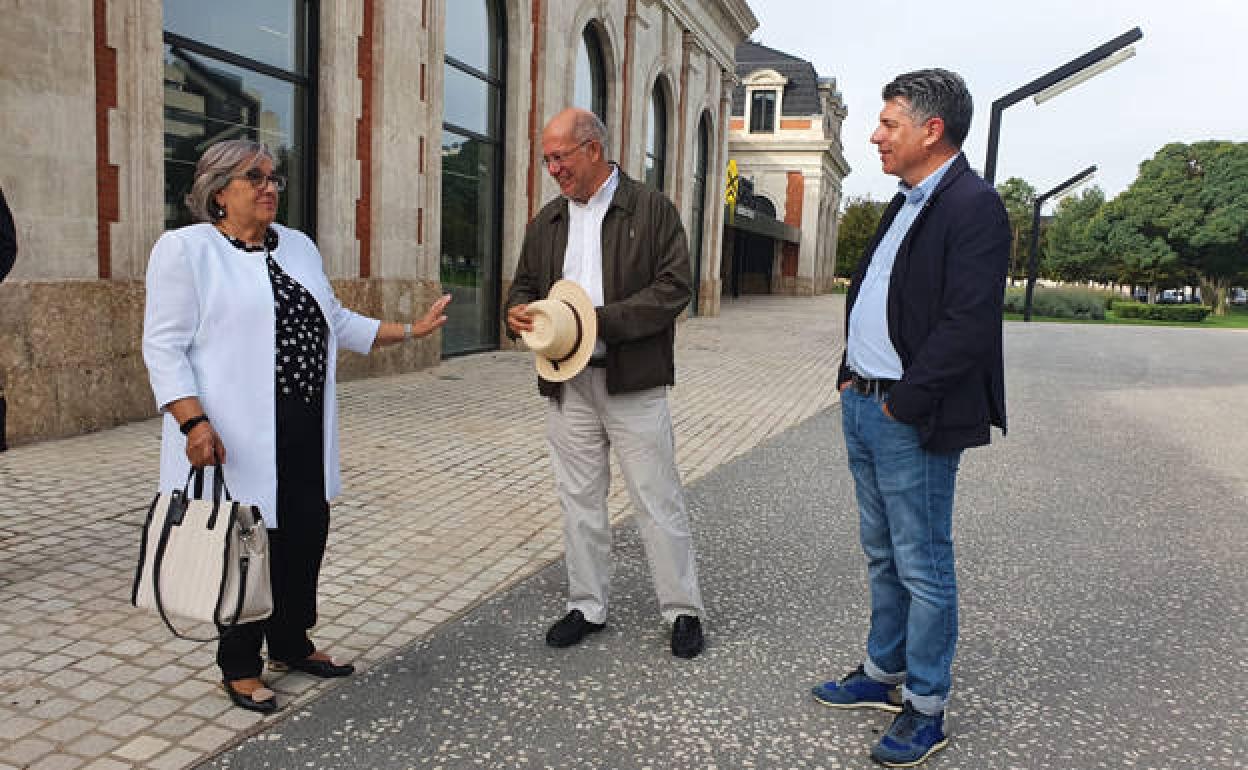 Francisco Igea, procurador de Ciudadanos en las Cortes de Castilla y León, en el entro. 