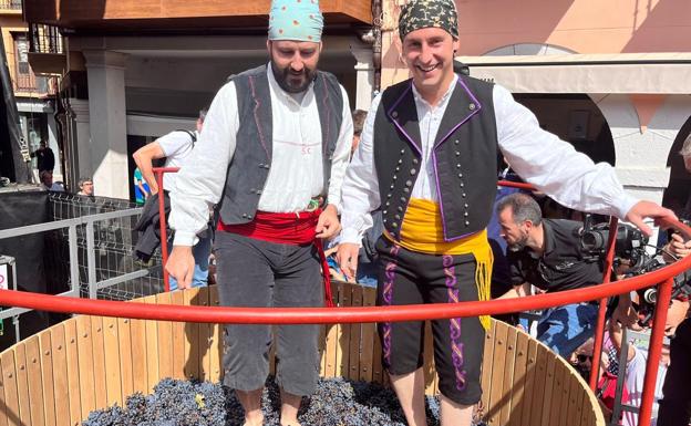 Multitudinaria Fiesta de la Vendimia en Aranda de Duero