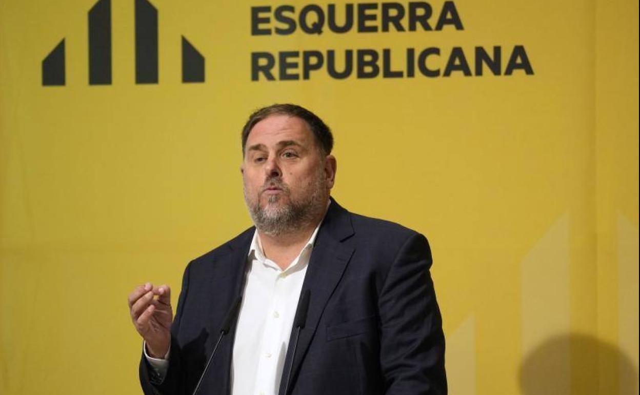 El líder de ERC, Oriol Junqueras.