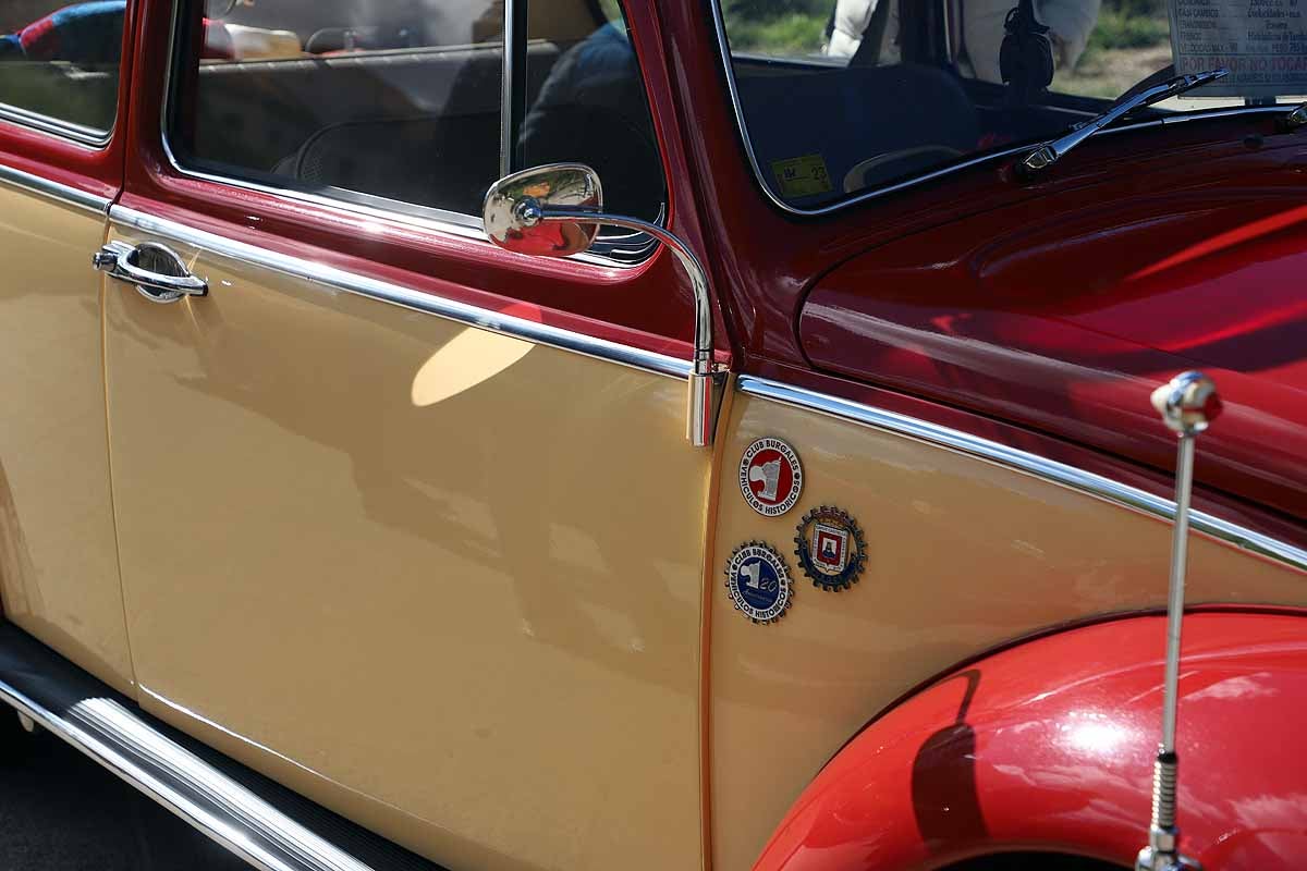 Fotos: Recorrido de coches históricos por Burgos a favor de la lucha contra el cáncer