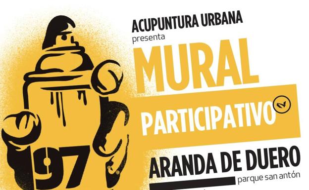 Acupuntura urbana para mejorar espacios con arte en Aranda