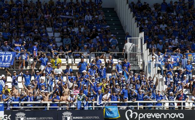 El Burgos CF envía 1.103 entradas al Alavés