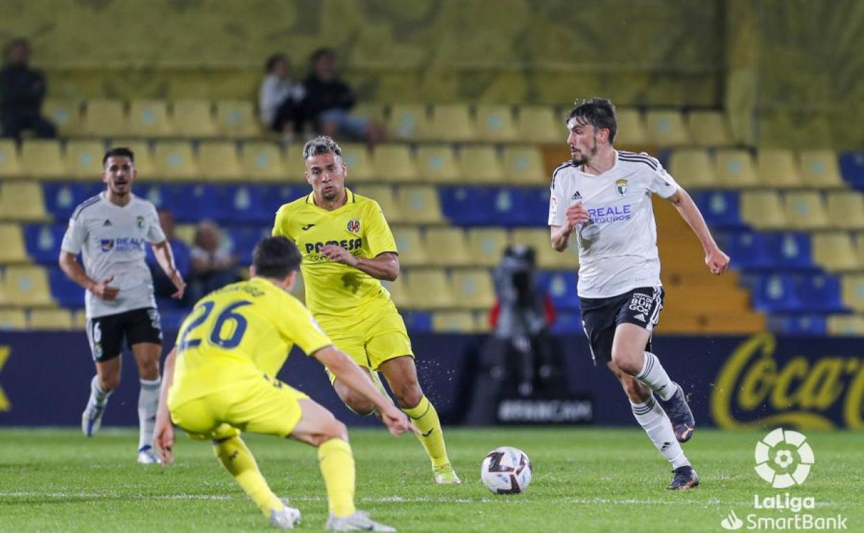 Atienza firmó un gran partido frente al Villarreal B. 