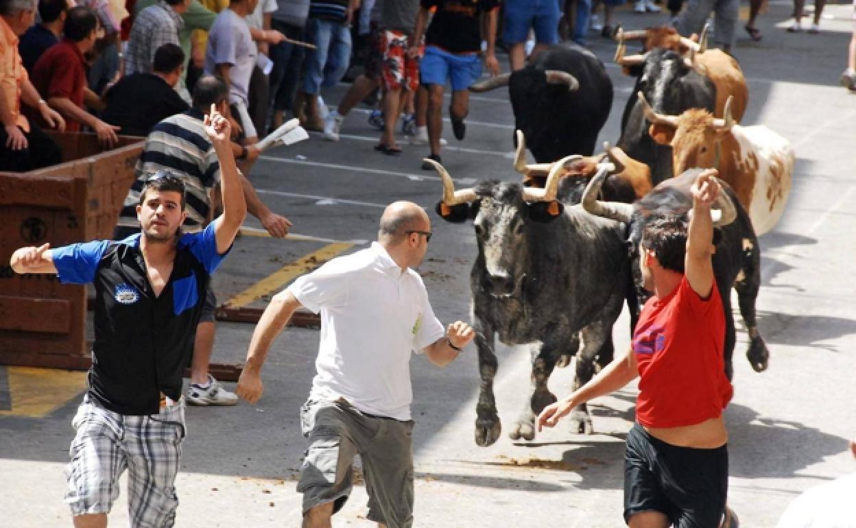 Un evento de bous al carrer.