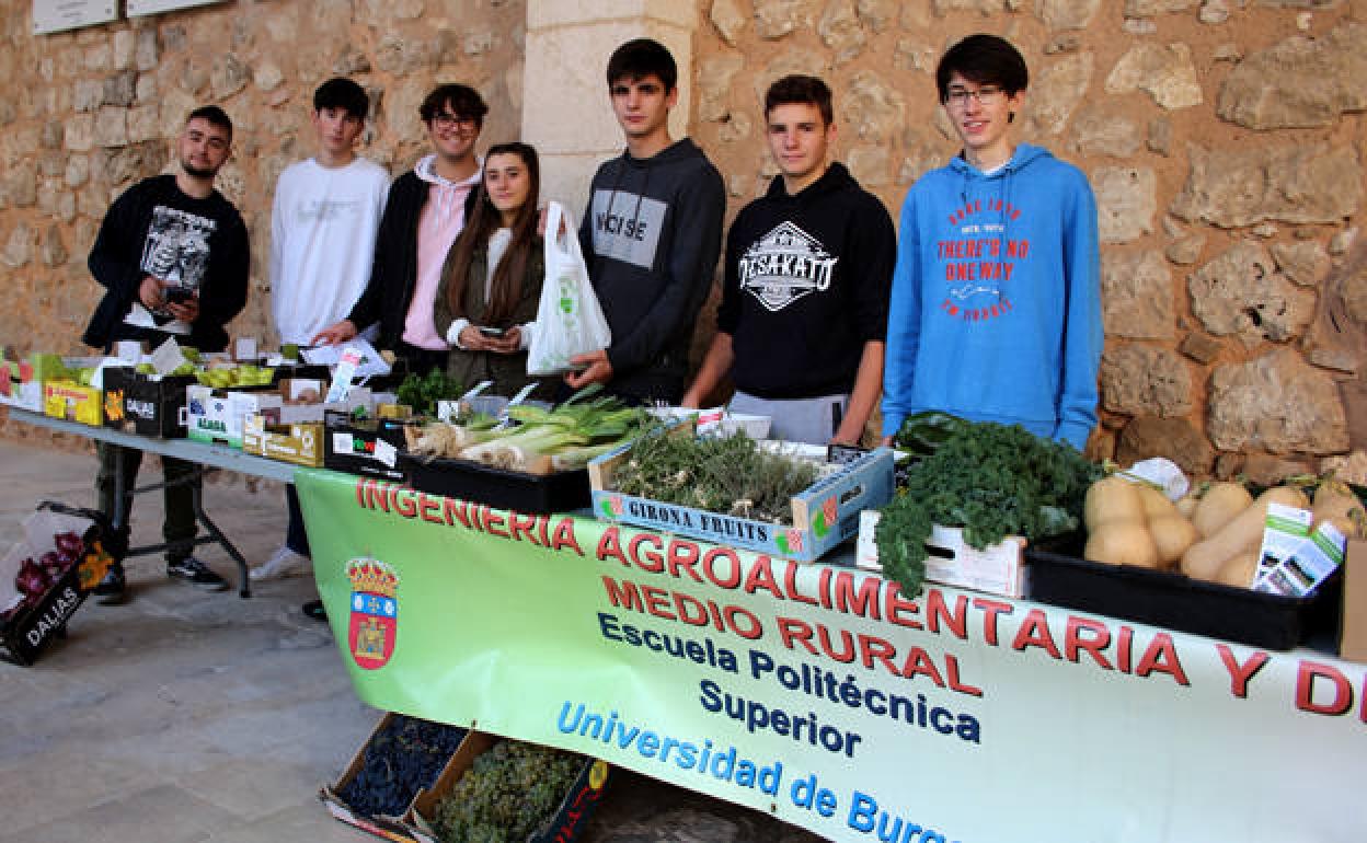 Alumnos de la UBU participaron en el Día de las Universidades Saludables. 