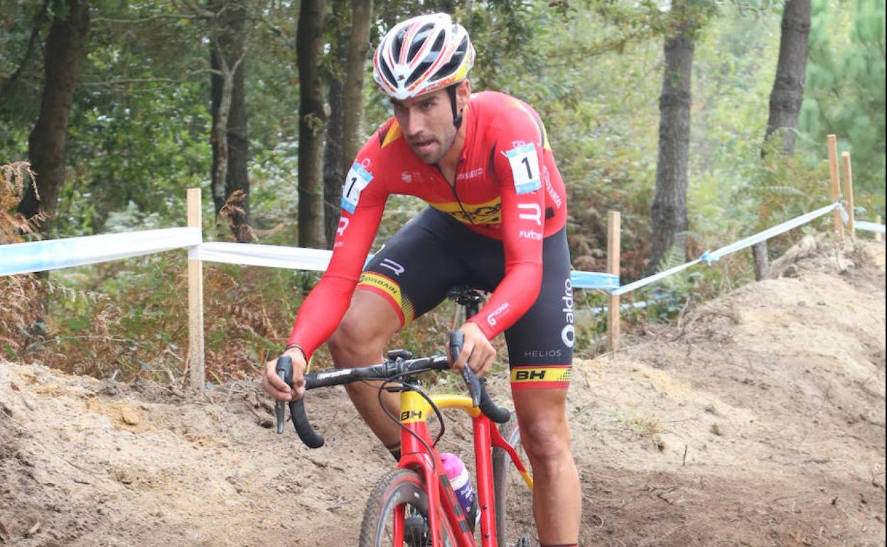 Felipe Orts durante el CX Xaxán de Marín. 