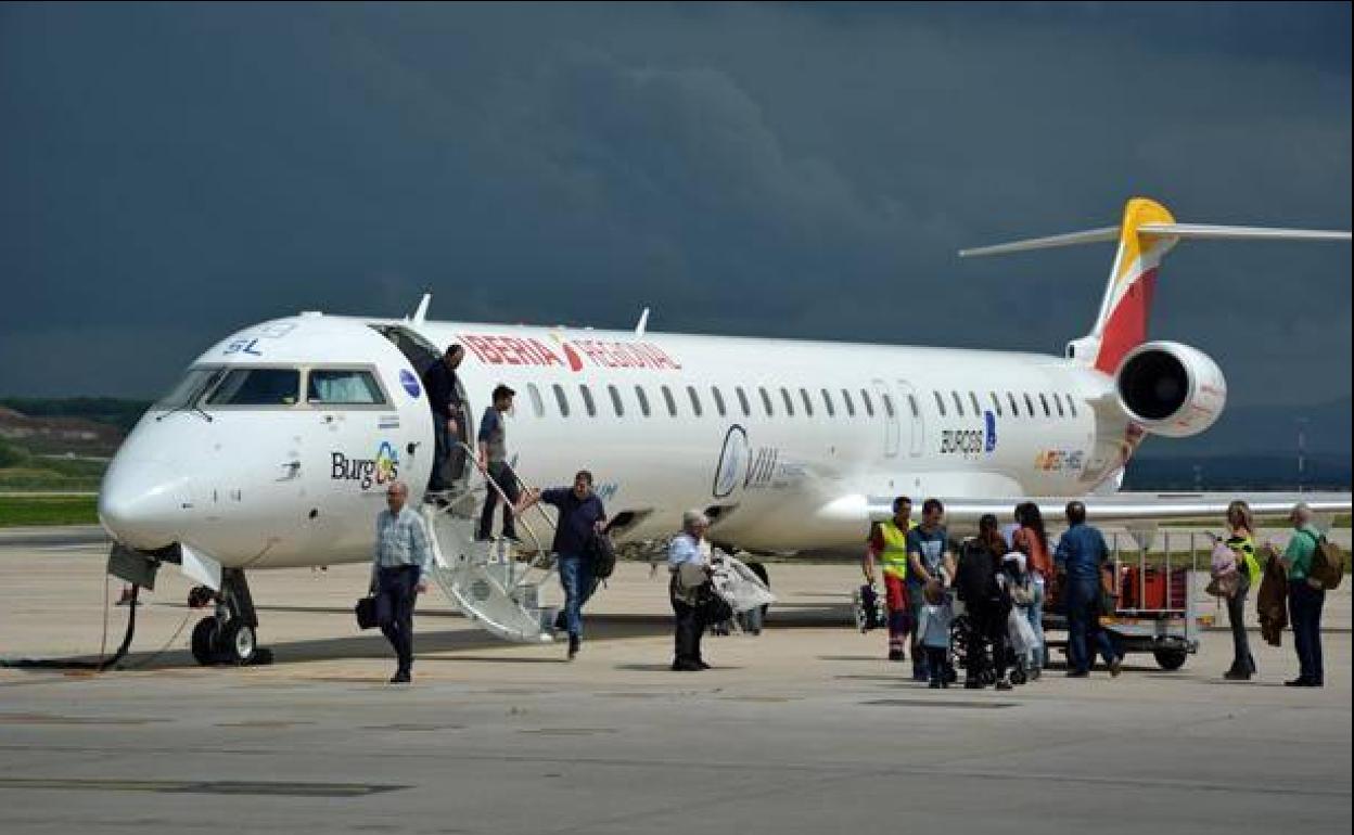 Air Nostrum dejó de volar desde Burgos en diciembre.