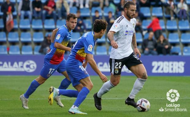 Así ganó el Burgos CF un partido con solo un 17% de posesión de balón