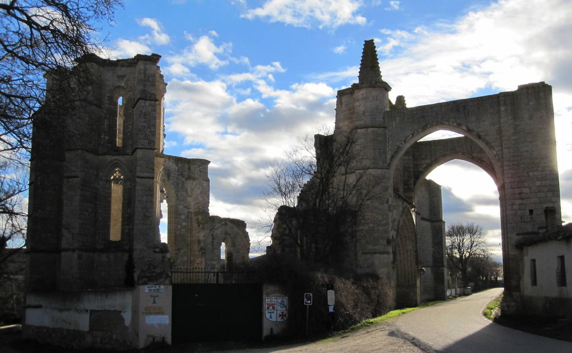 Iglesia templaria de San Antón, en Castrojeriz.