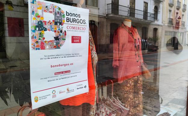 Agotados los 350.000 bonos para el comercio de Burgos