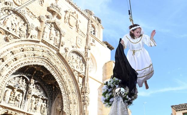 Aranda revive su 'Bajada del Ángel' en una jornada de hermanamiento