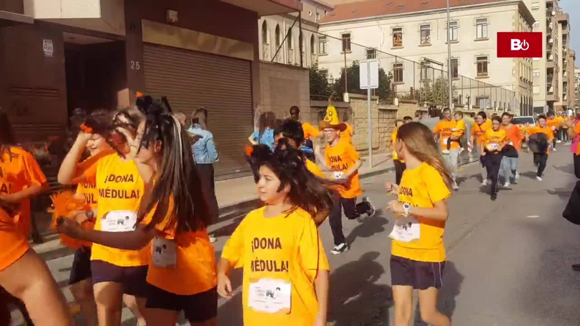 Miranda celebra la carrera solidaria 'La Vuelta al Cole' contra la leucemia infantil