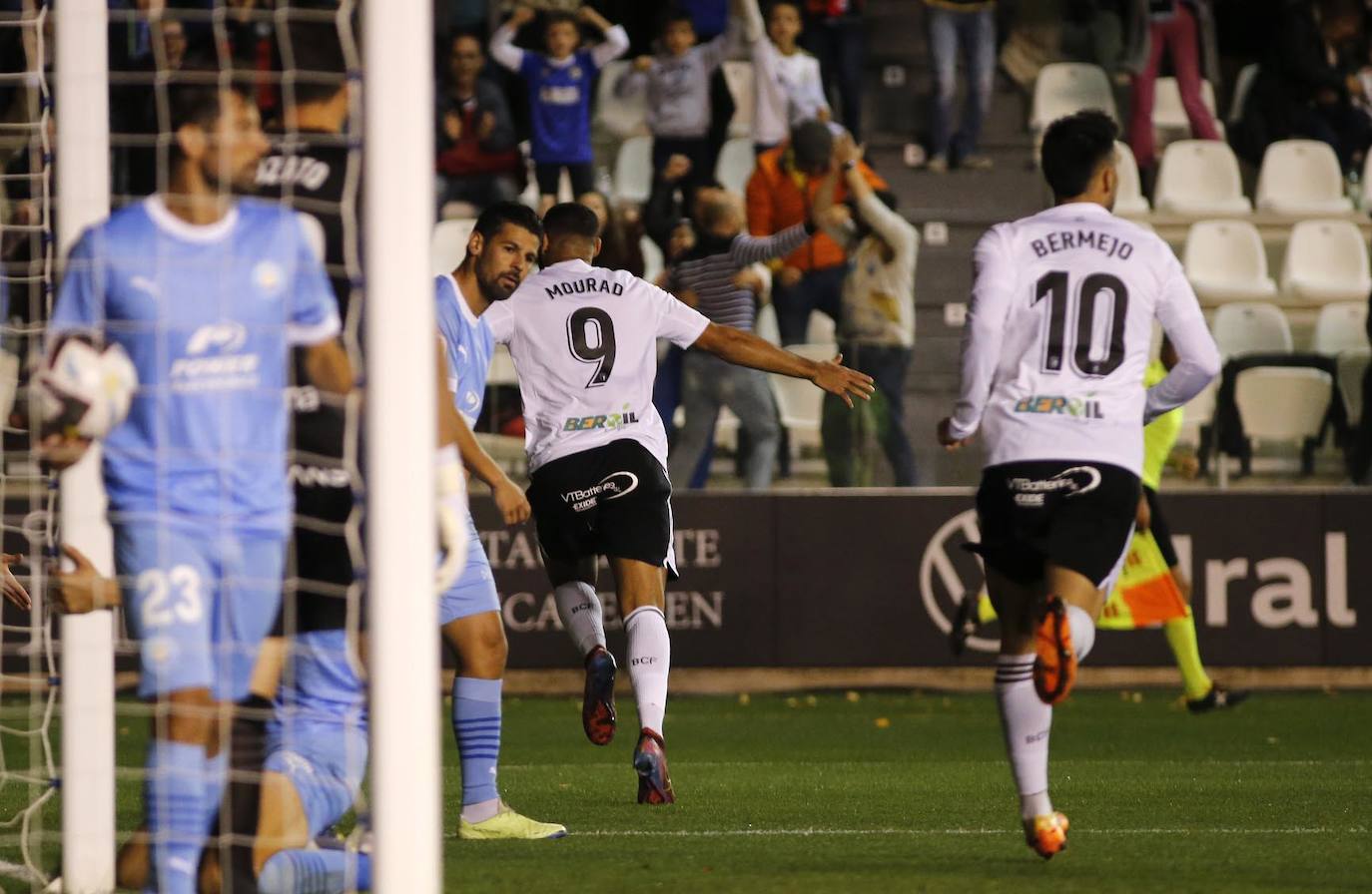 Imágenes de la victoria del Burgos CF ante la UD Ibiza este sábado en El Plantío