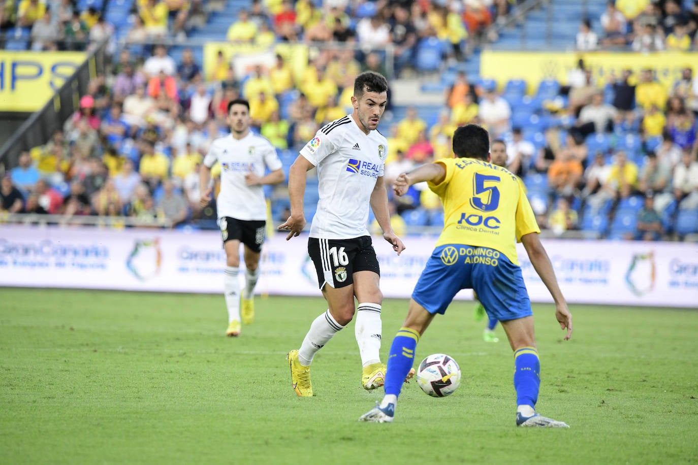 Imágenes de la victoria del Burgos CF ante Las Palmas (0-2) en el estadio de Gran Canaria