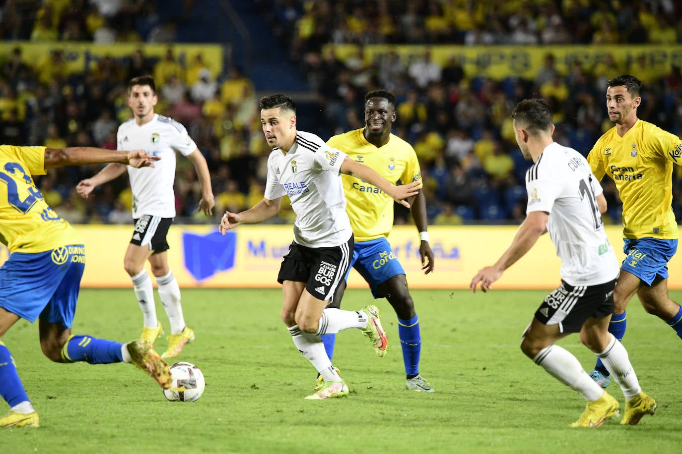 Imágenes de la victoria del Burgos CF ante Las Palmas (0-2) en el estadio de Gran Canaria