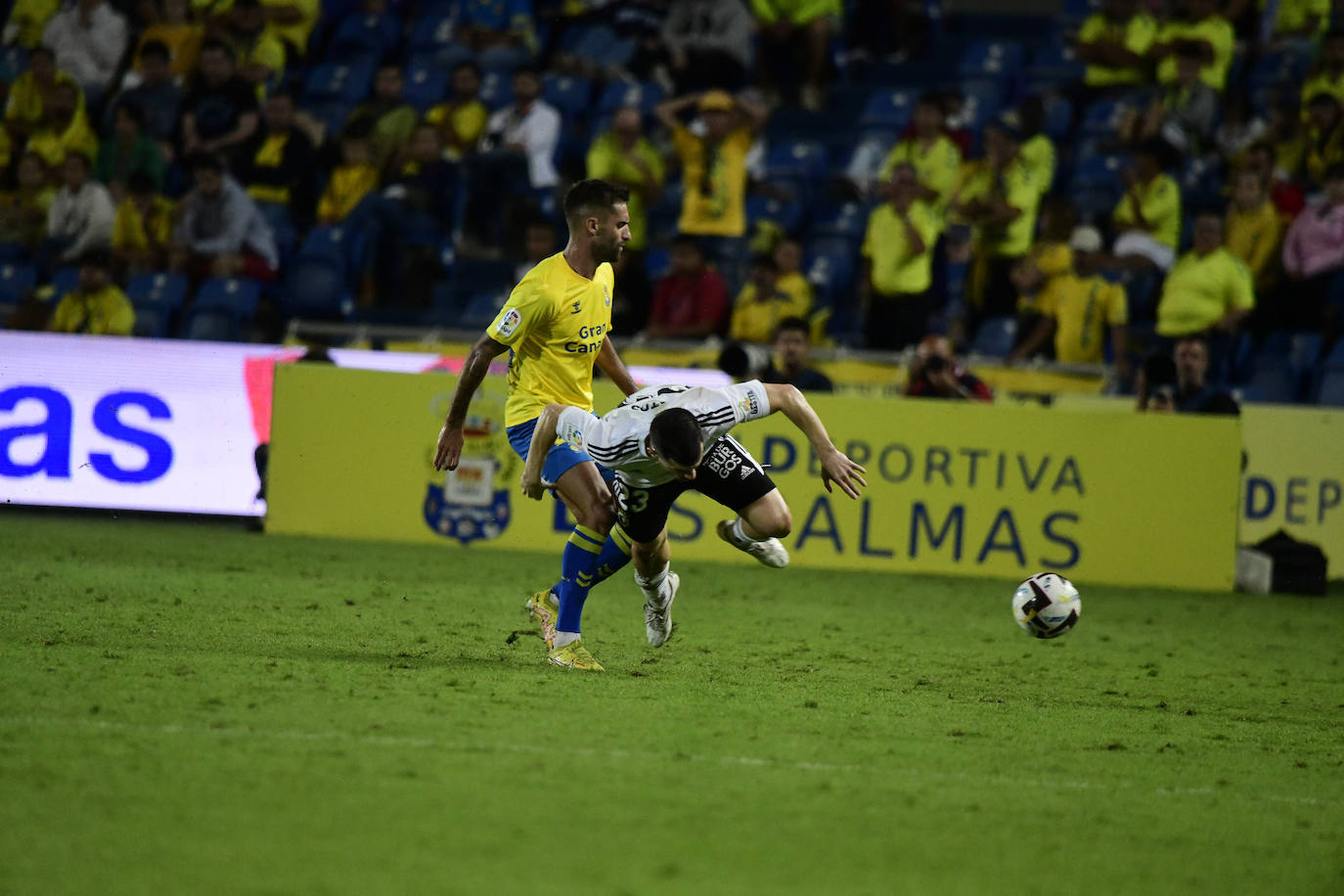 Imágenes de la victoria del Burgos CF ante Las Palmas (0-2) en el estadio de Gran Canaria