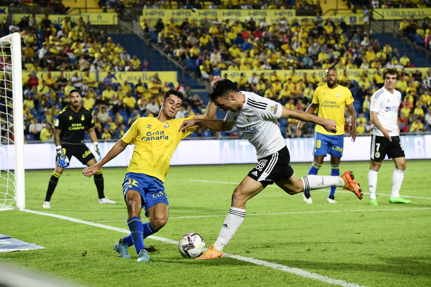 Imágenes de la victoria del Burgos CF ante Las Palmas (0-2) en el estadio de Gran Canaria