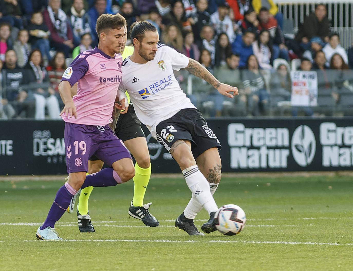 Fotos: El Burgos CF - Tenerife en imágenes