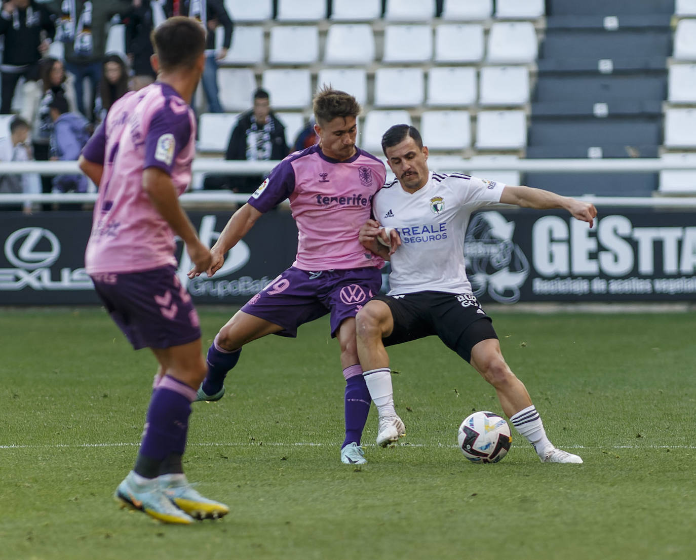 Fotos: El Burgos CF - Tenerife en imágenes