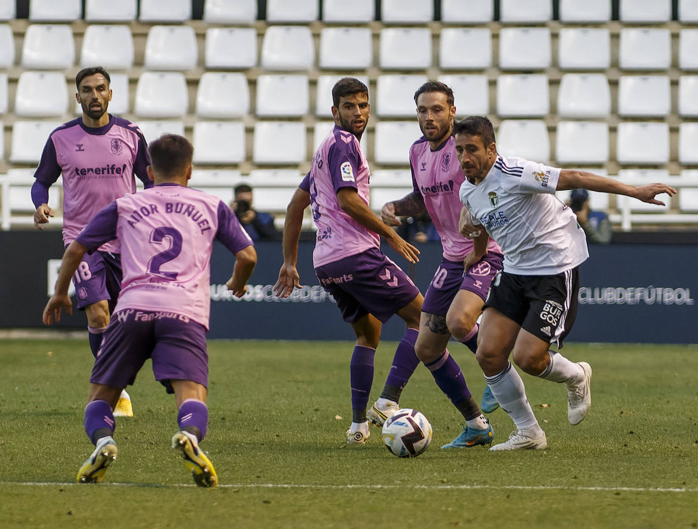 Fotos: El Burgos CF - Tenerife en imágenes