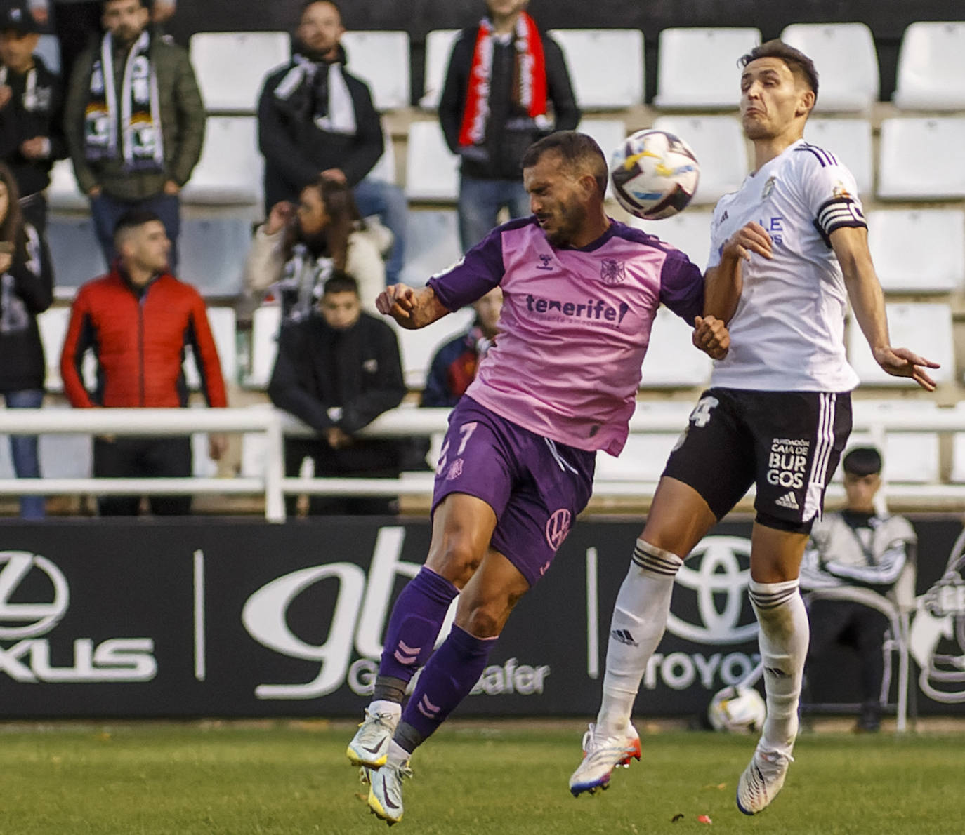 Fotos: El Burgos CF - Tenerife en imágenes