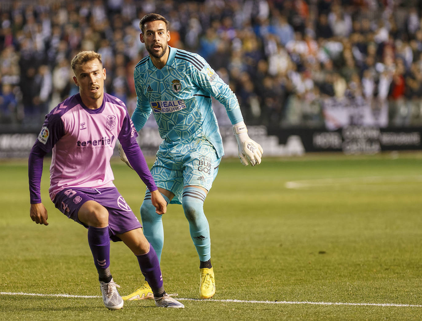 Fotos: El Burgos CF - Tenerife en imágenes