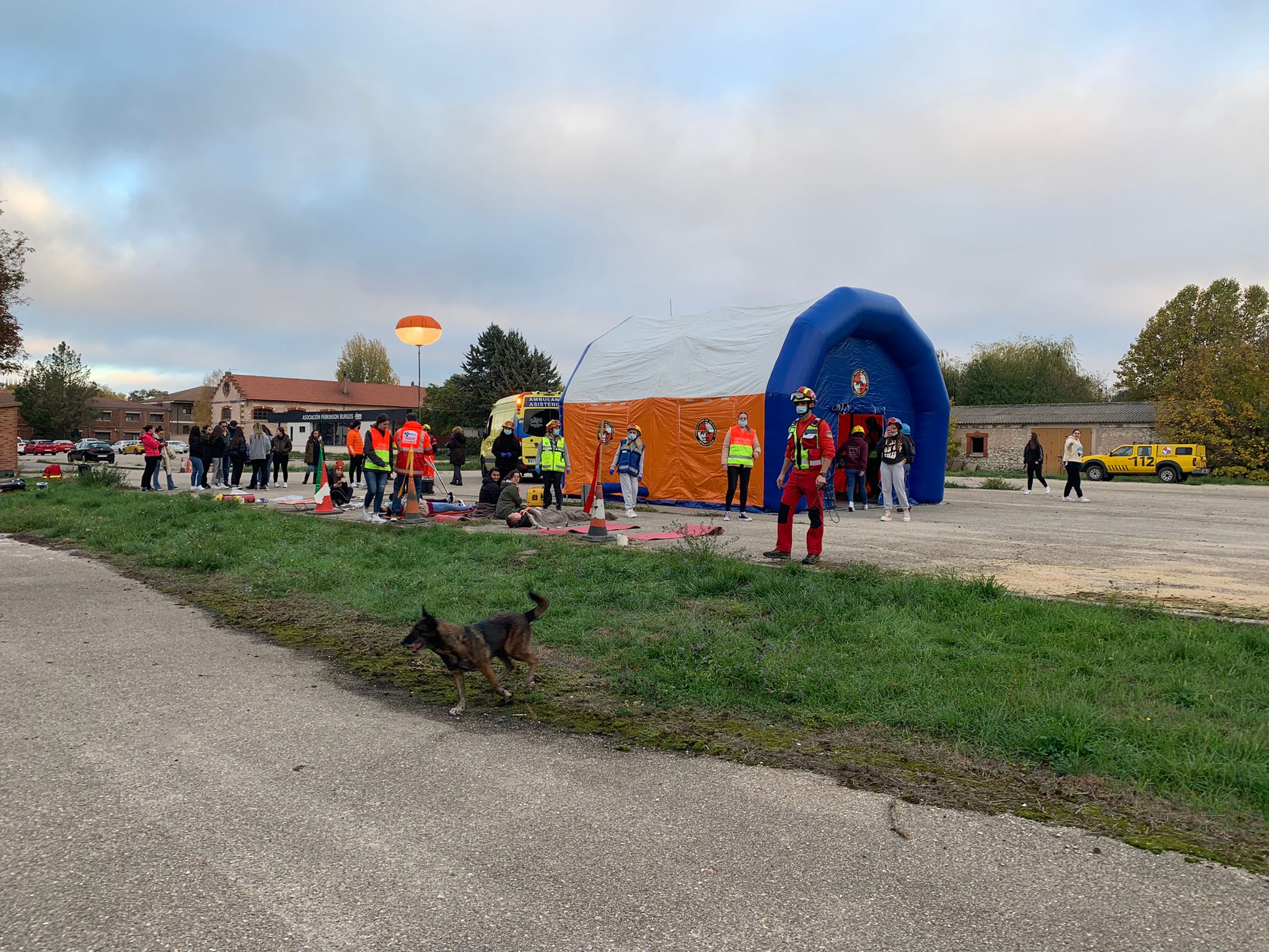 Fotos: Simulacro sanitario en Burgos