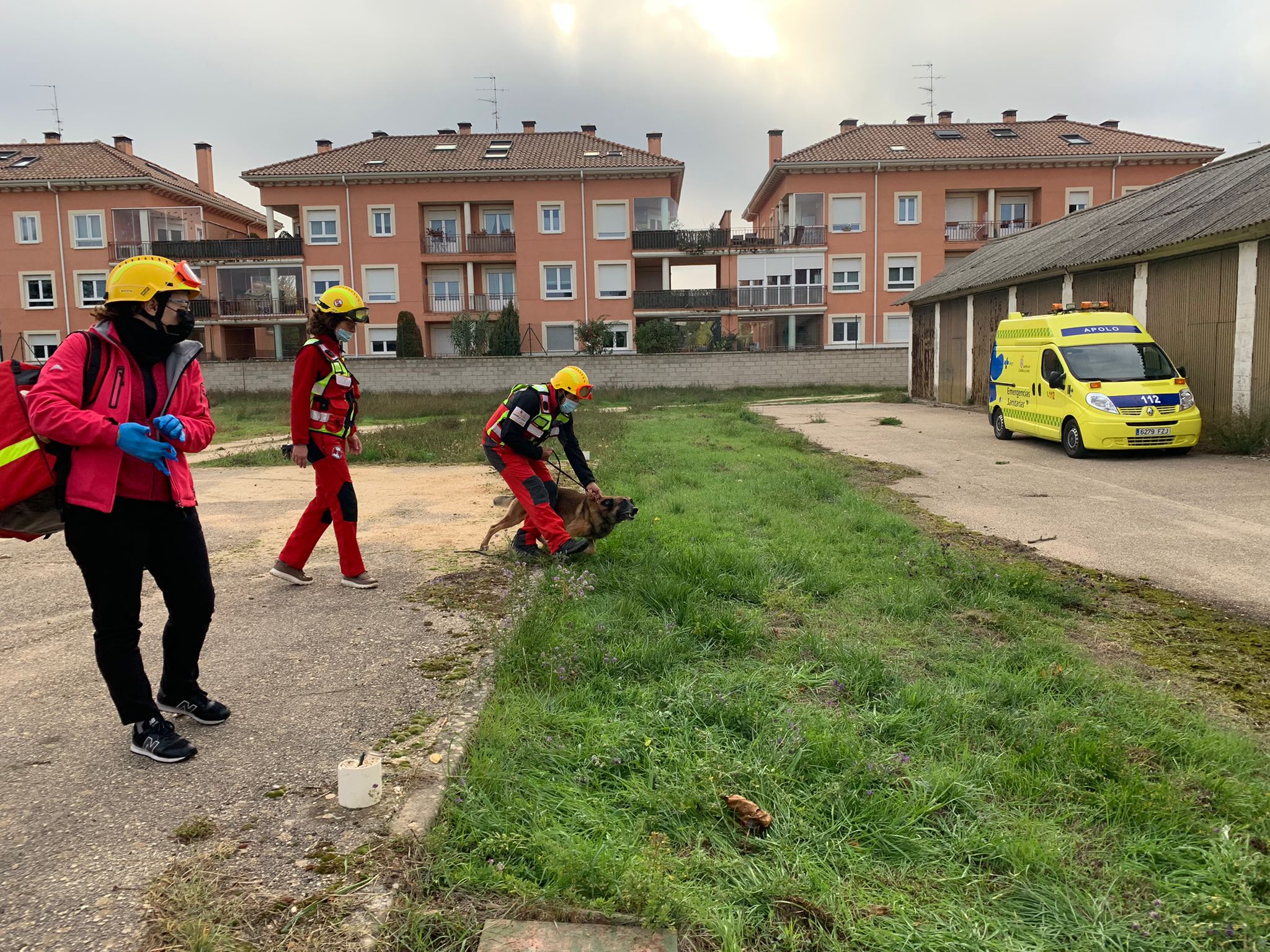 Fotos: Simulacro sanitario en Burgos