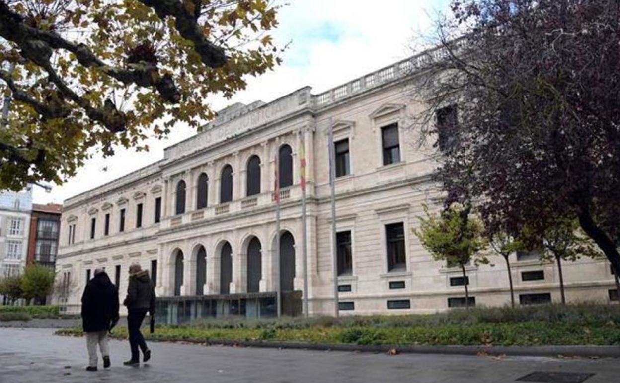 Palacio de Justicia de Burgos, sede del TSJ. 