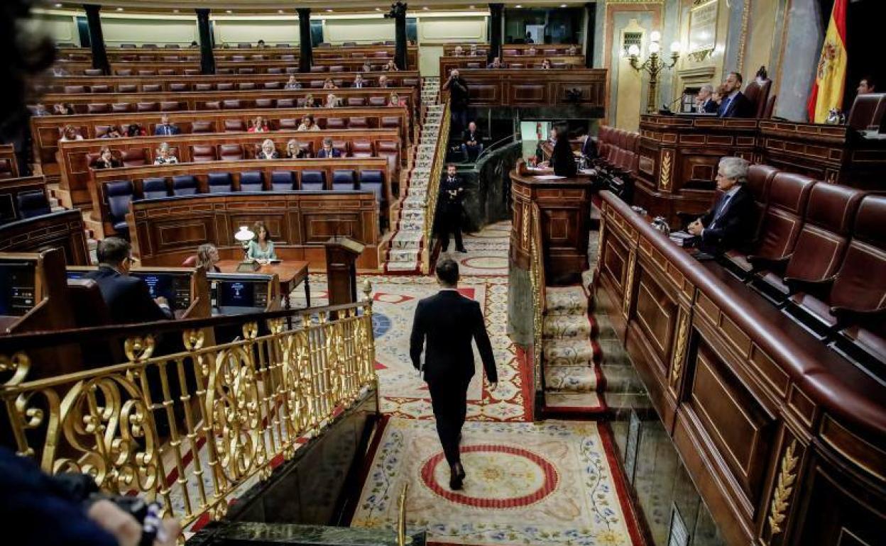 Una sesión del Congreso de los Diputados esta semana 