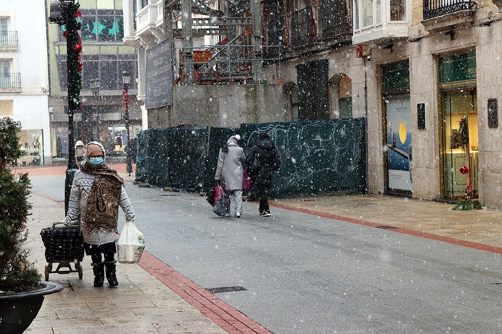 Fotos: Caen las primeras nieves en Burgos