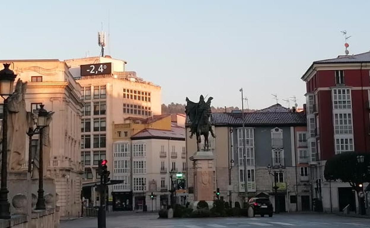 Los termómetros han sufrido una fuerte caída estos últimos días..