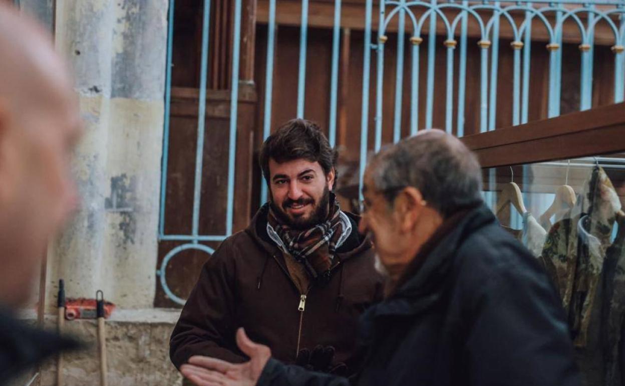 García-Gallardo en su visita a Valpuesta y Oña.