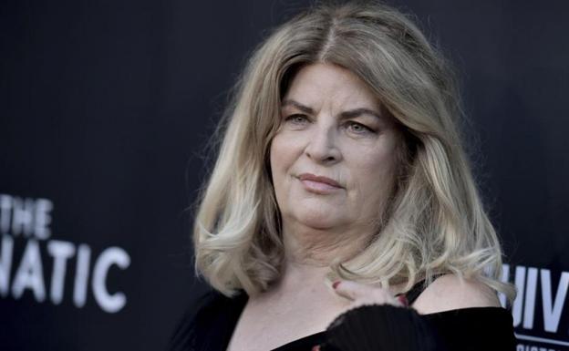 La actriz Kirstie Alley.