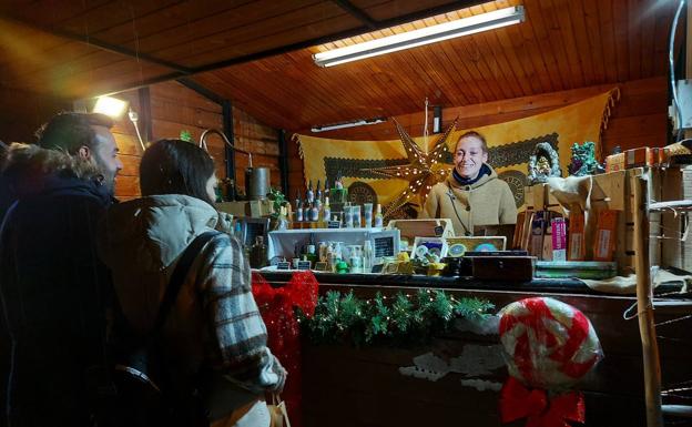 Los comerciantes de Santa Catalina organizan un mercado navideño en Aranda