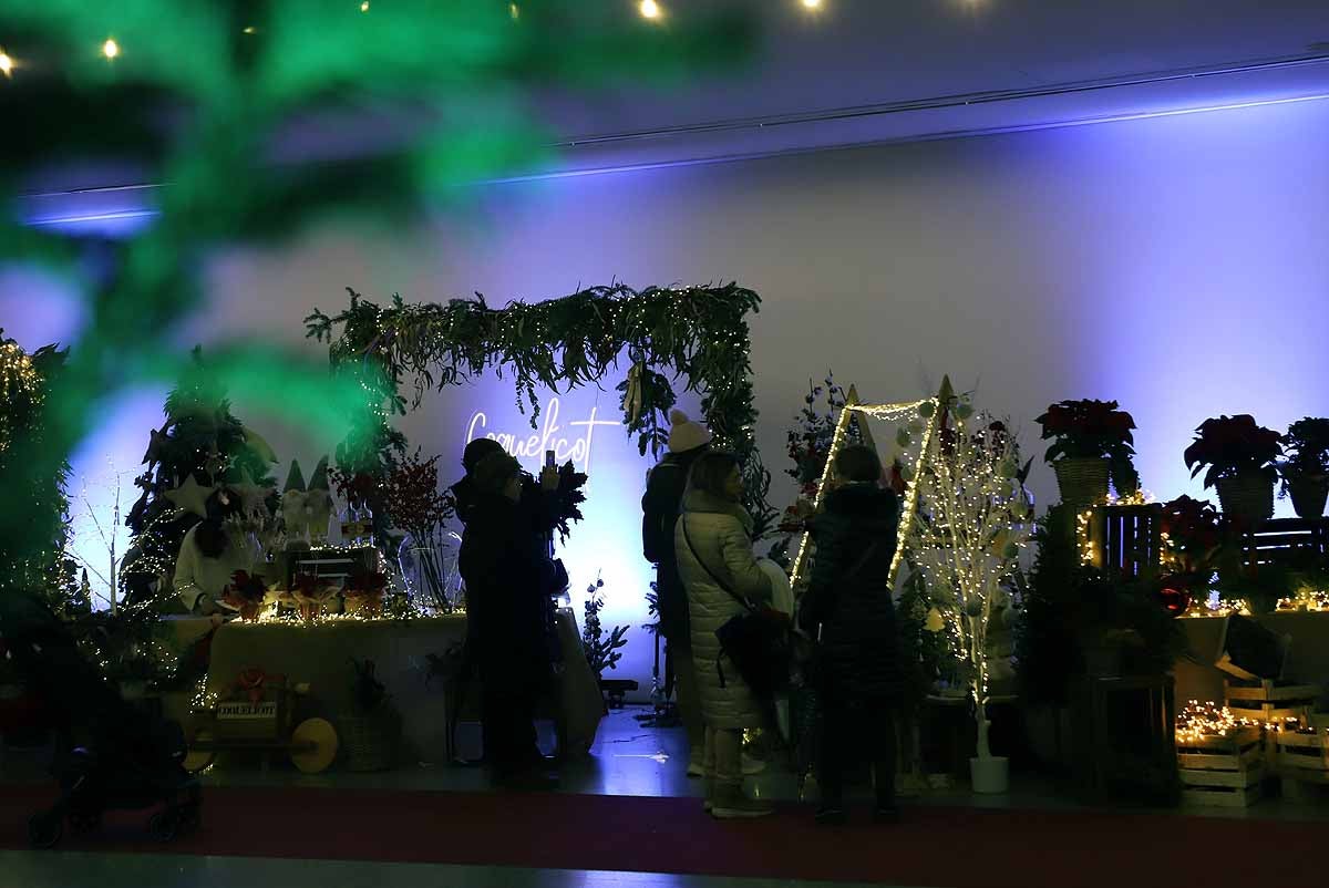 Fotos: La Feria de Navidad de los Floristas cierra con nota en Burgos