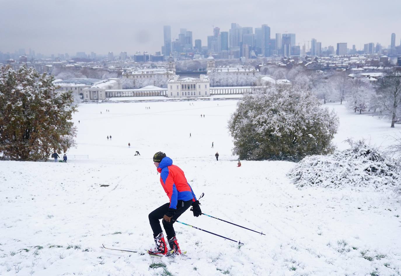 Fotos: Espectacular nevada en Londres