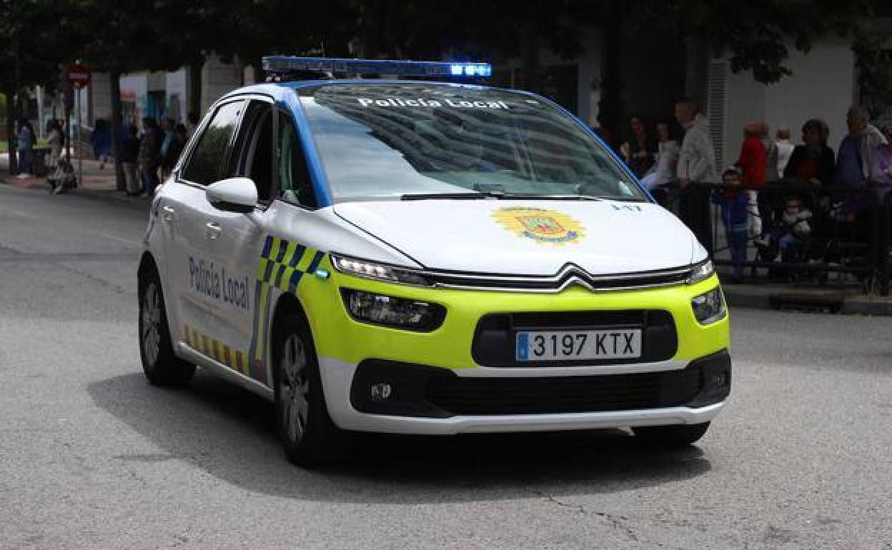 Coche de Policía Local de Burgos