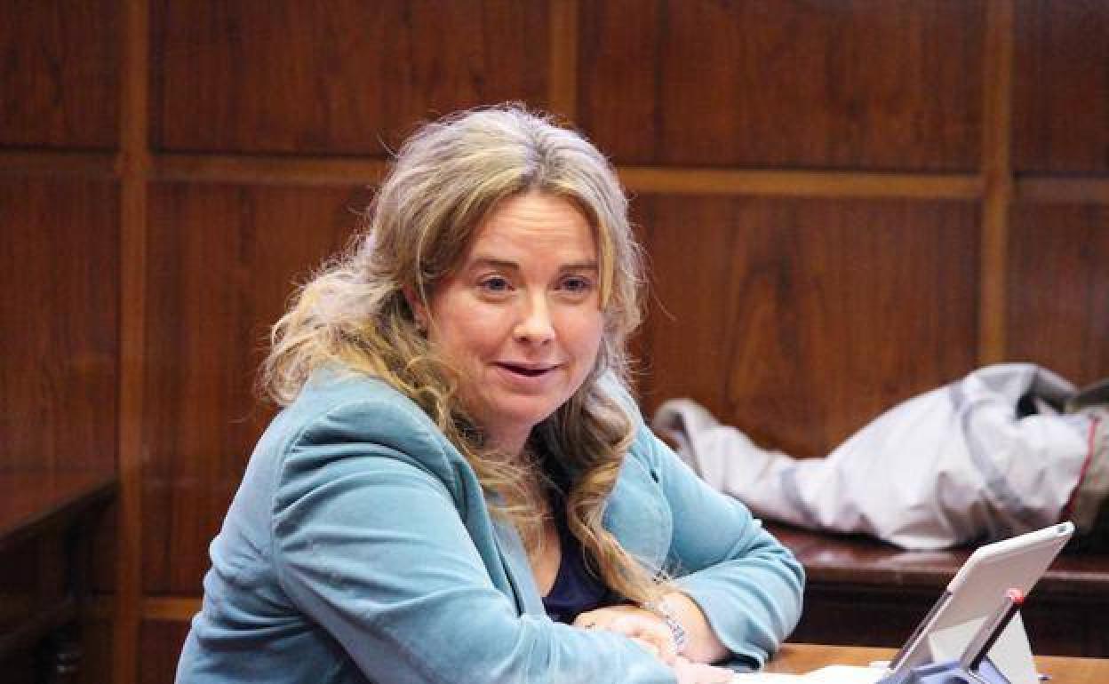 Cristina Ayala, senadora burgalesa del PP y candidata a la Alcaldía de Burgos.