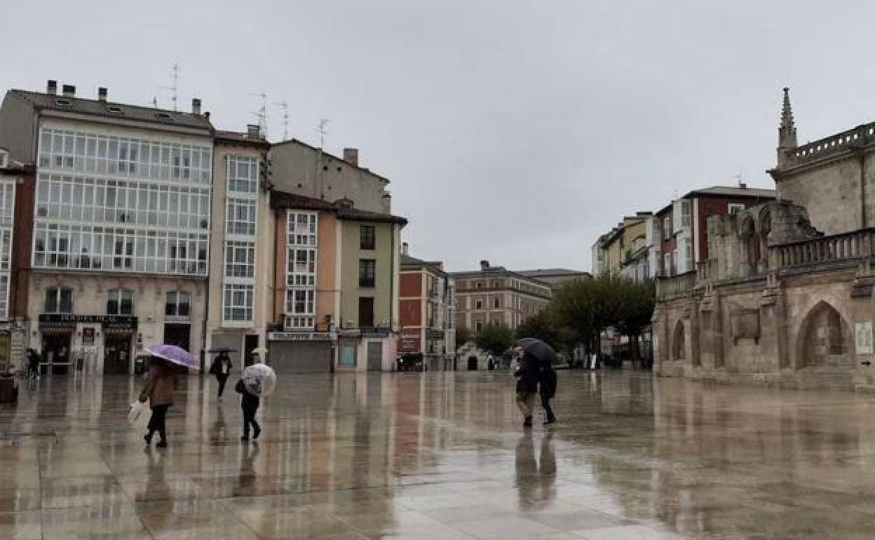 En otoño ha llovido en Burgos, pero menos de lo habitual.