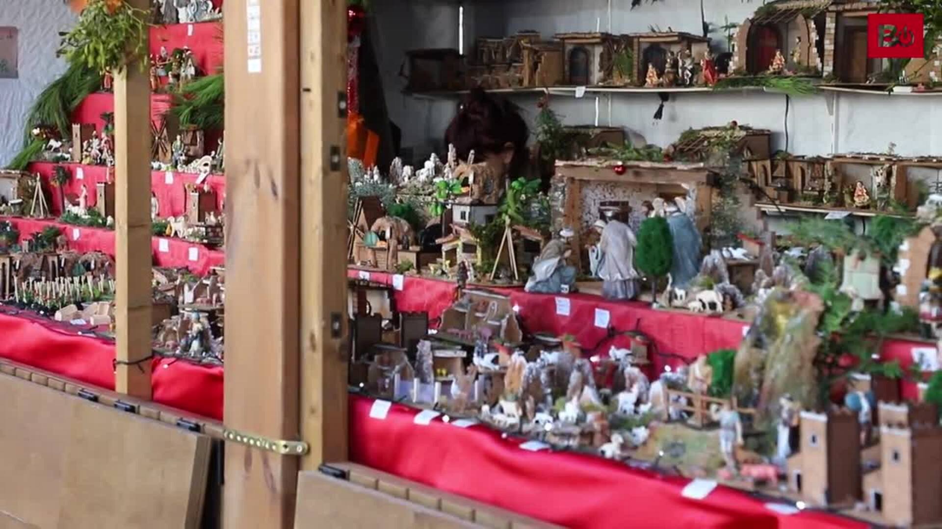 Mercado navideño de artesanía en Burgos