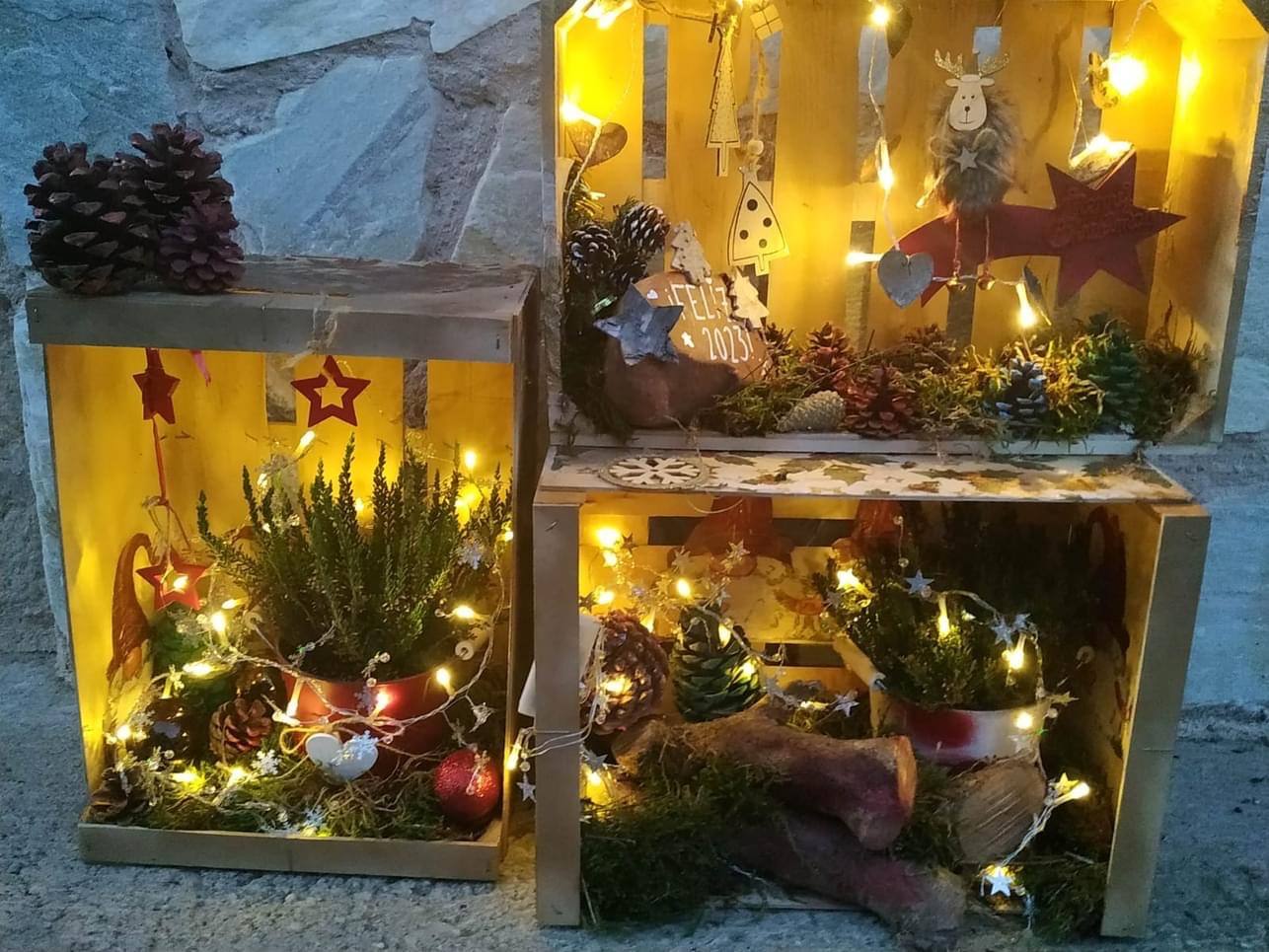 Fotos: Los vecinos de Moradillo de Roa decoran sus casa para ganar el concurso navideño