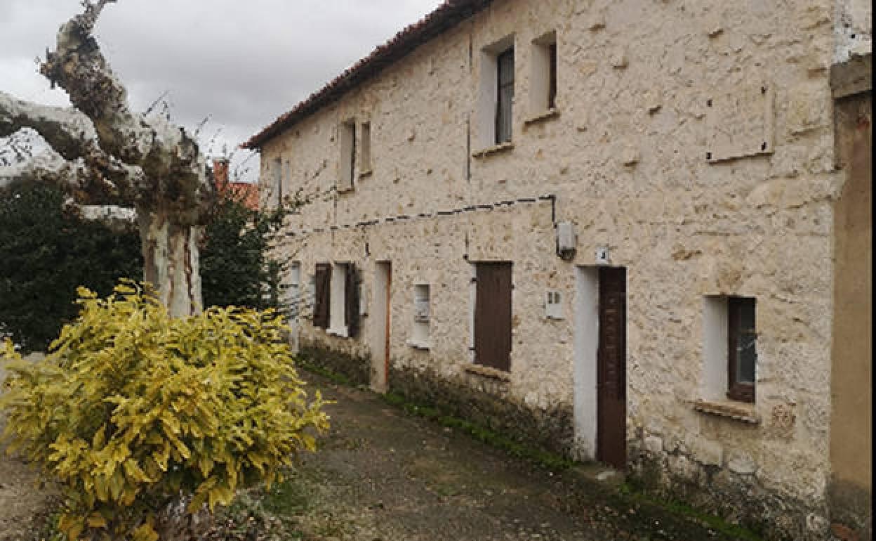 Una de las viviendas de Peñaranda de Duero que se rehabilitará. 