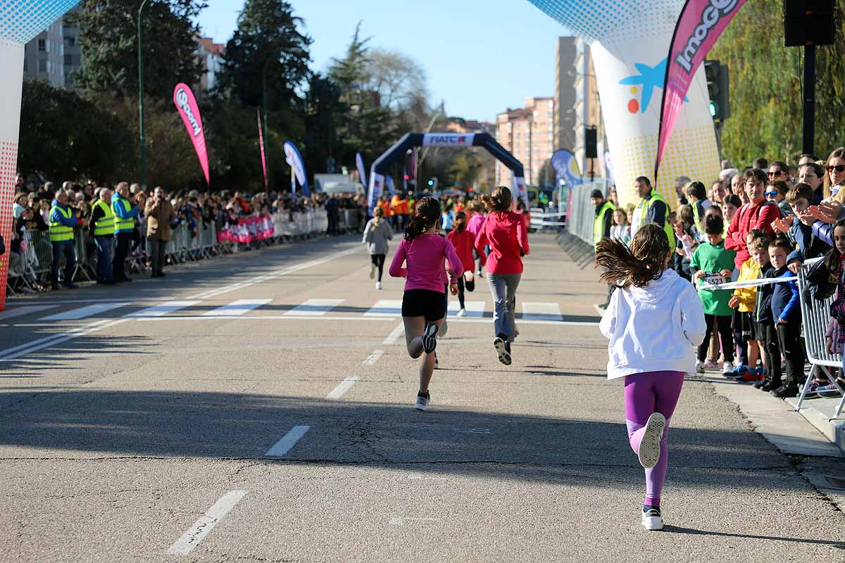 Fotos: Deportividad y gran participación en la San Silvestre infantil de Burgos