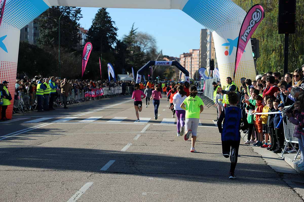 Fotos: Deportividad y gran participación en la San Silvestre infantil de Burgos