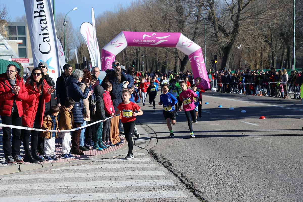 Fotos: Deportividad y gran participación en la San Silvestre infantil de Burgos