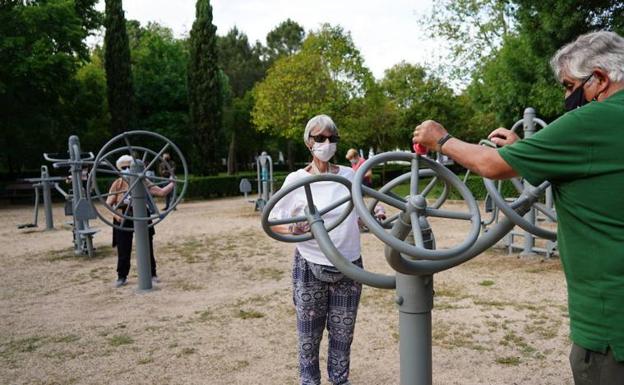 Burgos pasa a tener 22 parques biosaludables con la inaguración de uno nuevo en la zona centro