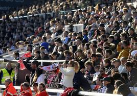 Se prevé la llegada de cientos de seguidores del Sporting de Gijón.